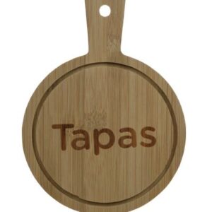 Planche Tapas Ronde - Bois